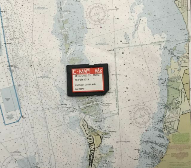 C-map Max Data Sd And Microsd Card Usa East Coast & Bahamas M-na-m022.23