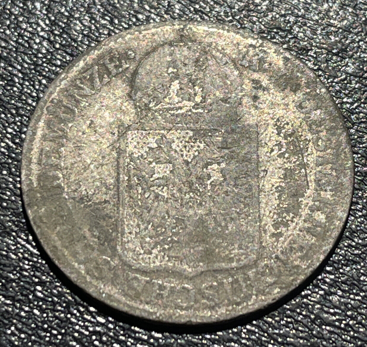 1849 A Austria Silver 6 Kreuzer Habsburg Emperor Franz Joseph I Rare Coin