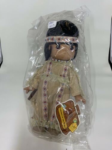 Precious Moments Children Of The World Morning Glory Native American Doll New