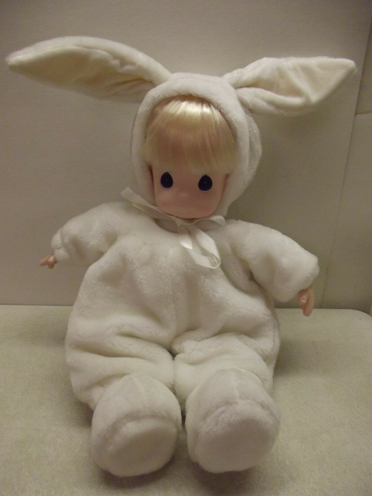 Samuel Butcher Precious Moments Rare 18" White Bunny Rabbit Doll